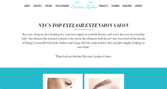 Desktop Screenshot of enviouslashes.com